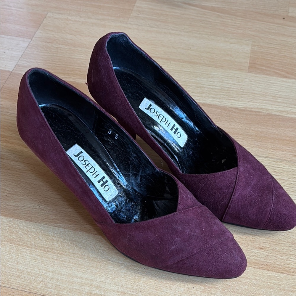 Joseph Ho purple Heels Elegant and Versatile